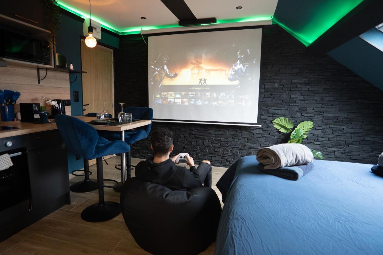 Capsule Color Deluxe Balneo I Ecran Home Cinema I Console De Jeux Trith-Saint-Leger Exterior foto