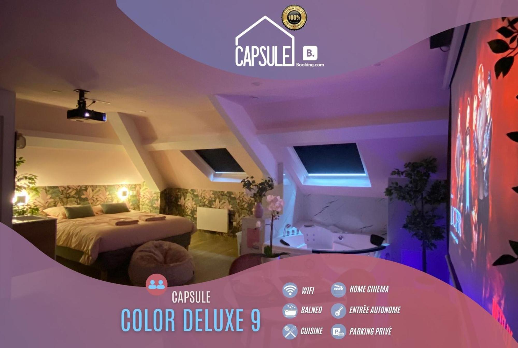 Capsule Color Deluxe Balneo I Ecran Home Cinema I Console De Jeux Trith-Saint-Leger Exterior foto